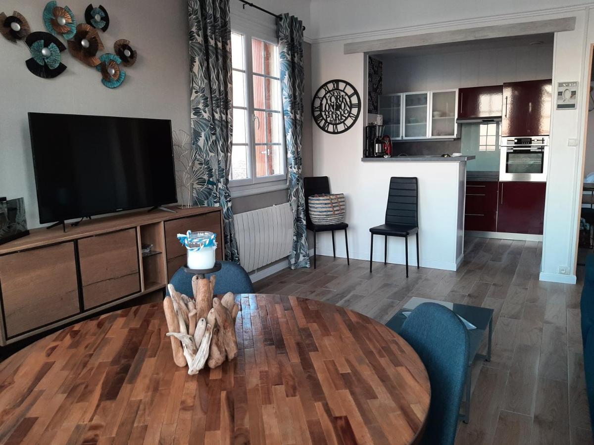 Au Gre Des Marees, Appartement Face A La Mer, Classe 3 Etoiles Олт Екстериор снимка